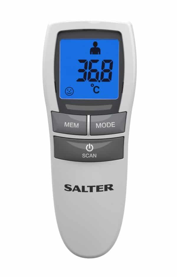 Salter - Berøringsfrit Infrarødt Termometer Med Feber Alarm