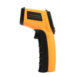 NAPOLI Infrarød termometer, orange/sort