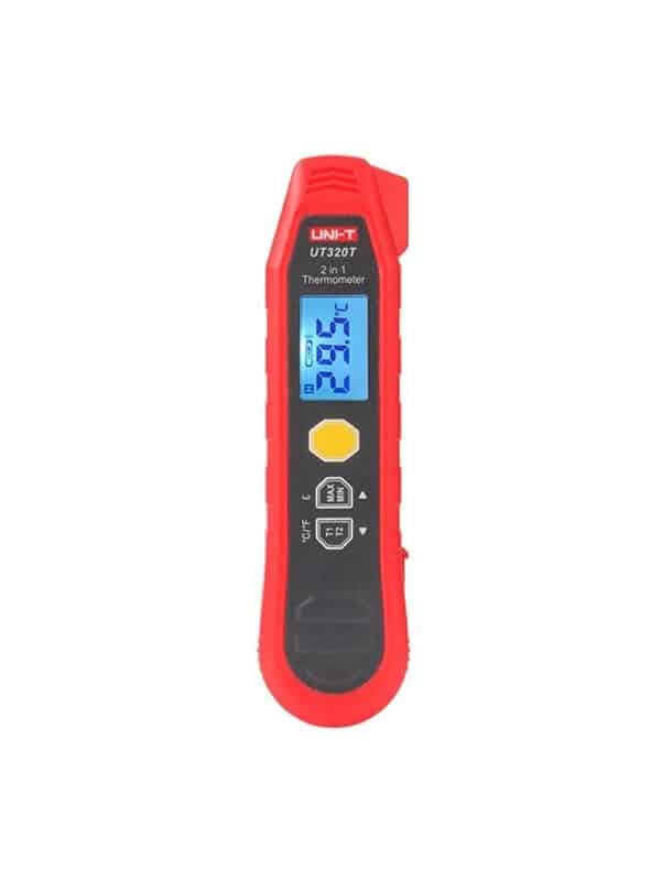 UNI-T Uni-T UT320T 2-i-1 termometer