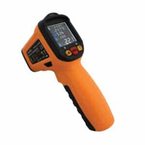 Infrarødt termometer med cirkulær laser (-30°C-800°C)
